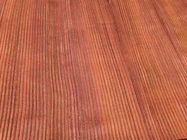 平和屋着物＃道行コート　縞　正絹　逸品　CABC4914in