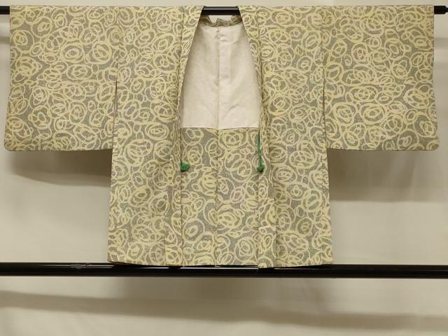 平和屋着物＃羽織 幾何学文様 正絹 逸品 CABC4923in