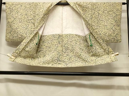 平和屋着物＃羽織 幾何学文様 正絹 逸品 CABC4923in
