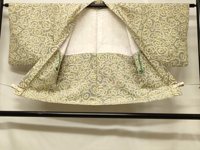 平和屋着物＃羽織 幾何学文様 正絹 逸品 CABC4923in