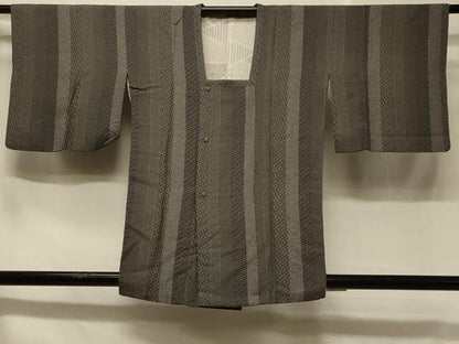 平和屋着物＃道行コート 吉祥草花間道 正絹 逸品 CABC4944in