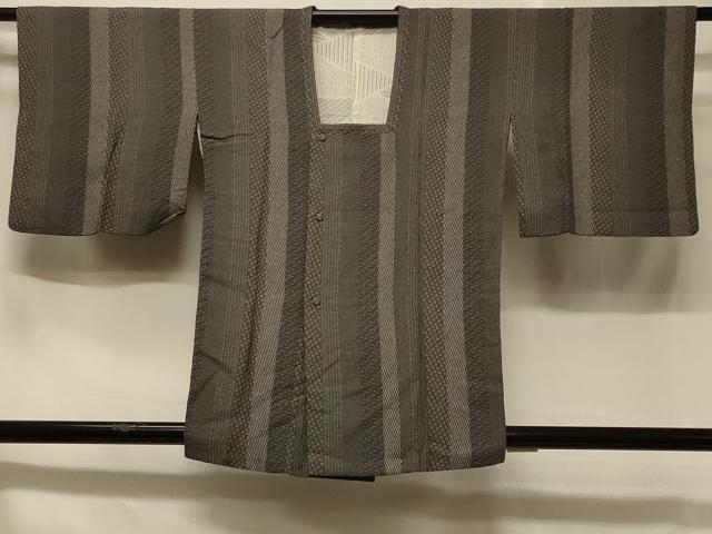 平和屋着物＃道行コート 吉祥草花間道 正絹 逸品 CABC4944in