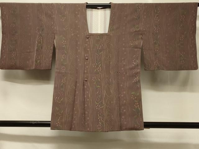 平和屋着物＃道行コート 草花間道 暈し染め 正絹 逸品 CABC4946in