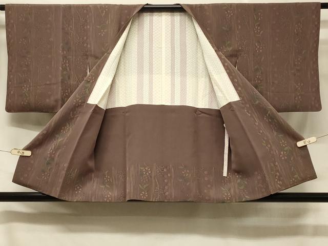 平和屋着物＃道行コート 草花間道 暈し染め 正絹 逸品 CABC4946in