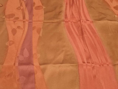 平和屋着物＃道行コート　変わり立涌文　正絹　逸品　未使用　CABC4964in