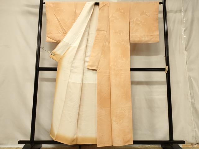 平和屋着物■上質な小紋 樹林地紋 暈し染め 正絹 逸品 CABC5093in
