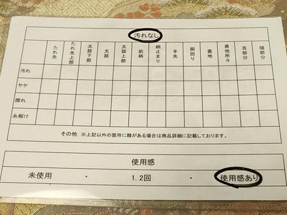 平和屋着物◎佐賀錦　六通柄袋帯　九百錦　花乃舞　金糸　正絹　逸品　CABC5135in