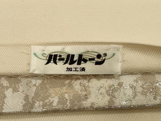 平和屋着物◎六通柄袋帯　飛鶴文　金銀糸　正絹　逸品　CABC5145in