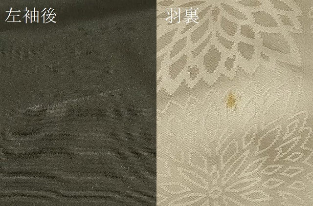 平和屋着物＃羽織 寿光織 立波文 金糸 正絹 逸品 CABC5188in