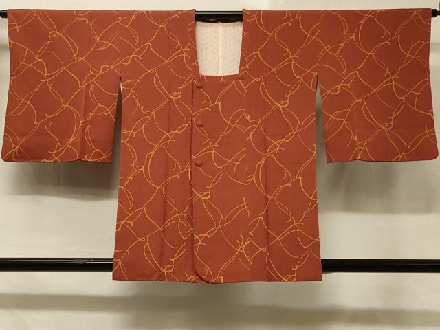 平和屋着物＃道行コート　ろうけつ染め　幾何学花文　暈し染め　正絹　逸品　CABE5337in 平和屋着物＃道行コート 幾何学花文 正絹 逸品 CABF3865evの通販 by