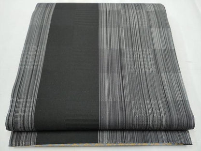 平和屋着物●両面 全通柄袋帯 斜線変わり菱文 金彩 正絹 逸品 CABC5216hy