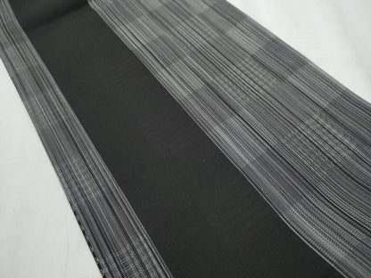 平和屋着物●両面 全通柄袋帯 斜線変わり菱文 金彩 正絹 逸品 CABC5216hy