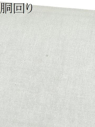 平和屋着物●太鼓柄袋帯 紬地 総刺繍 更紗花唐草文 金彩 正絹 逸品 CABC5237hy