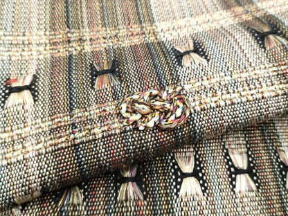 平和屋着物●八寸名古屋帯 もじり織 吉祥文 金糸 正絹 逸品 CABC5259hy