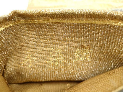 平和屋着物●六通柄袋帯 草木染 手染織 霞文 金糸 正絹 逸品 CABC5305hy