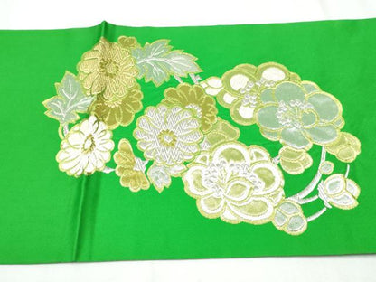 平和屋着物●西陣 川島織物 太鼓柄 本袋帯 花丸文 金銀糸 正絹 逸品 CABC5369hy