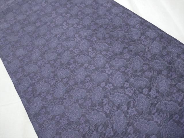 平和屋着物●両面 六通柄袋帯 横段霞文 金糸 正絹 逸品 CABC5377hy