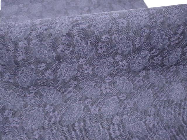 平和屋着物●両面 六通柄袋帯 横段霞文 金糸 正絹 逸品 CABC5377hy