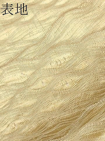 平和屋着物▽太鼓柄袋帯 スリーシーズン 春夏秋 櫛織 紗綾形丸文 正絹 逸品 CABC5391hy