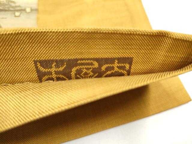 平和屋着物●名門木屋太 今河織物 六通柄袋帯 日本百景 正絹 逸品 CABC5413hy