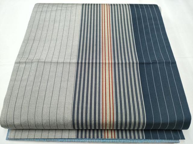 平和屋着物●両面　全通柄袋帯　花織　正絹　逸品　CABC5416hy