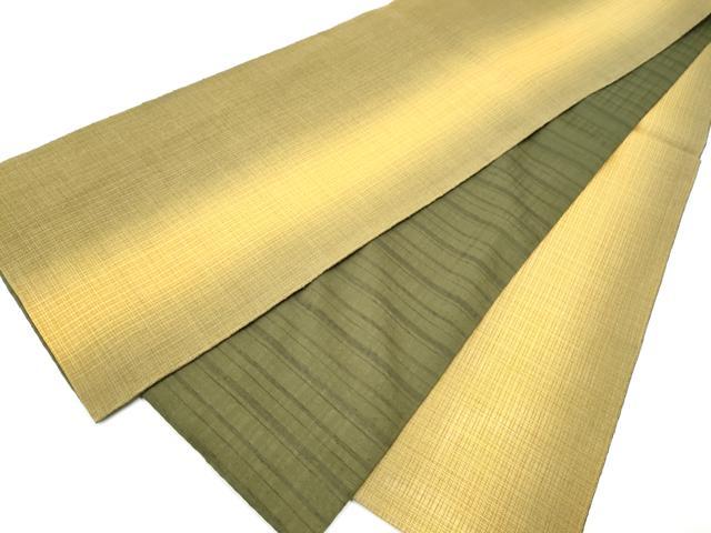 平和屋着物●両面 全通柄袋帯 霞文 さが美扱い 正絹 逸品 CABC5456hy