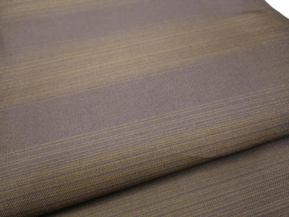 平和屋着物●両面 全通柄袋帯 横段花文 金糸 正絹 逸品 CABC5464hy
