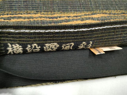 平和屋着物▽六通柄袋帯 スリーシーズン 春夏秋 横段霞風彩 ますいわ屋扱い 正絹 逸品 CABC5467hy