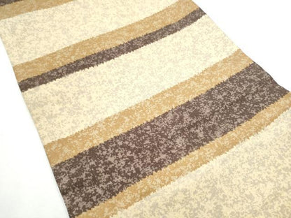 平和屋着物●両面 全通柄袋帯 霞文 正絹 逸品 CABC5471hy