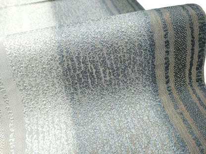 平和屋着物●全通柄袋帯 唐織 霞文 金糸 正絹 逸品 CABC5478hy