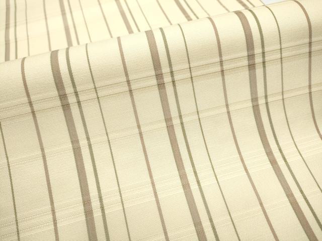平和屋着物●両面 全通柄袋帯 横段文 金糸 正絹 逸品 CABC5507hy