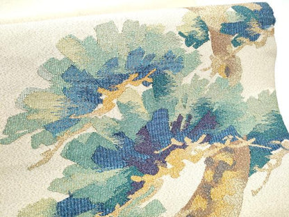 平和屋着物●太鼓柄袋帯 綴れ 松彩 金糸 正絹 逸品 CABC5511hy
