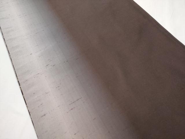 平和屋着物●両面 全通柄袋帯 紬地 鱗文様 金糸 さが美扱い 正絹 逸品 CABC5543hy
