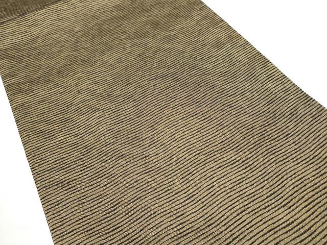 平和屋着物●六通柄袋帯 立涌文 金糸 正絹 逸品 CABC5560hy