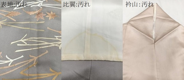 平和屋着物■豪華色留袖　吹き寄せ文　松ぼっくり　暈し染め　金彩　正絹　逸品　CABC5657xi