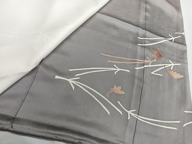 平和屋着物■豪華色留袖　吹き寄せ文　松ぼっくり　暈し染め　金彩　正絹　逸品　CABC5657xi