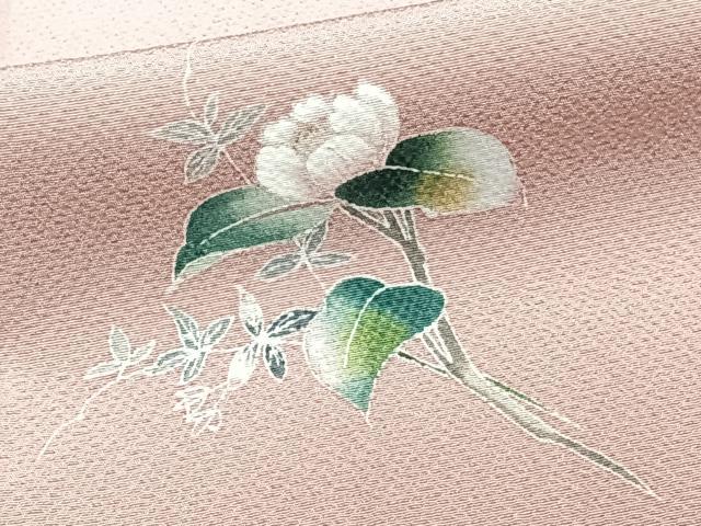 平和屋着物＊夏物　色留袖　紗　草花文　暈し染め　正絹　逸品　AABD8887jd 平和屋着物○訪問着 草花文 暈し染め 金彩 正絹 逸品 AABI0600ph