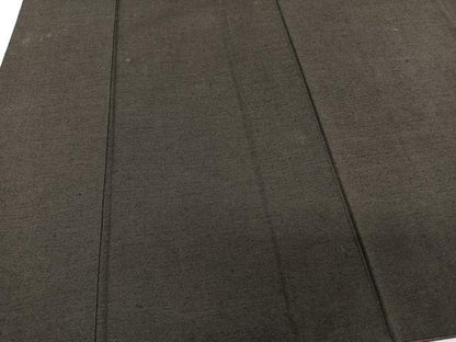 平和屋着物■男性 紬 黒茶色 正絹 逸品 未使用 CABC5713xi