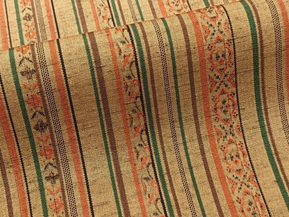 平和屋着物■上質な紬　花間道　正絹　逸品　CABC5739xi