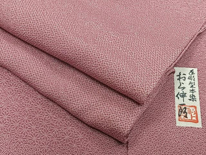 平和屋着物■江戸小紋 おら伸一郎 寄せ小紋柄 正絹 逸品 CABC5741xi