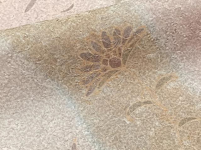 平和屋着物■上質な小紋 舞花文 暈し染め 正絹 逸品 CABC5828xi