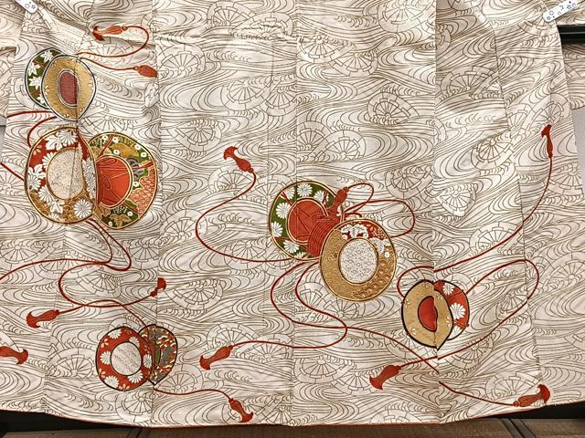 平和屋着物□豪華振袖 駒刺繍 花鼓文 金彩 正絹 逸品 CABC5831xi