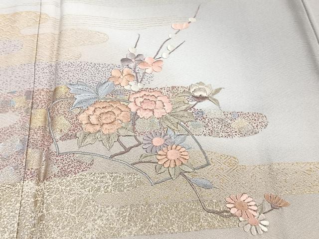 平和屋着物●訪問着　刺繍　熨斗花文　暈し染め　金銀糸　金銀彩　正絹　逸品　AABG4674fy 2026年最新】Yahoo!オークション -竹屋町刺繍の中古品・新品・未使用品一覧