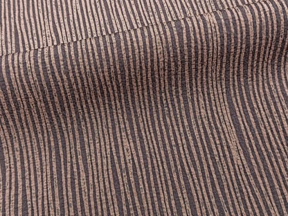 平和屋着物■上質な小紋 よろけ縞 正絹 逸品 CABC5868xi