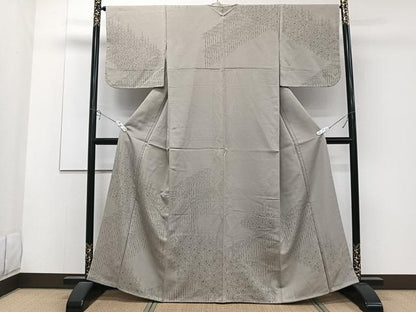平和屋着物■訪問着 笹梅文 正絹 逸品 CABC5871xi