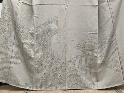 平和屋着物■訪問着 笹梅文 正絹 逸品 CABC5871xi
