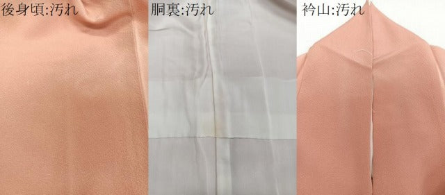平和屋着物■訪問着 絞り 枝花文 暈し染め 正絹 逸品 CABC5883xi