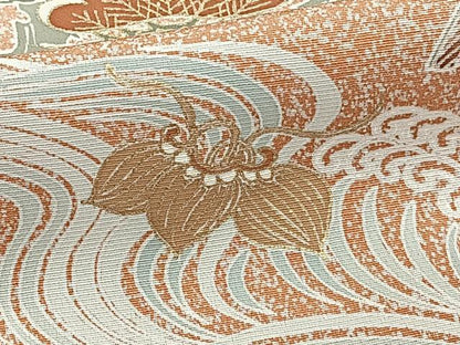 平和屋着物■豪華色留袖 駒刺繍 浜松文 暈し染め 金彩 正絹 逸品 CABC5886xi
