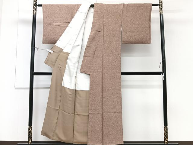 平和屋着物■上質な小紋 幾何学文 正絹 逸品 CABC5905xi