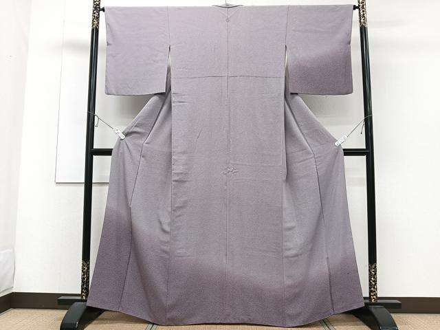 平和屋着物■訪問着　江戸小紋　霞文　寄せ小紋柄　正絹　逸品　CABC5922xi